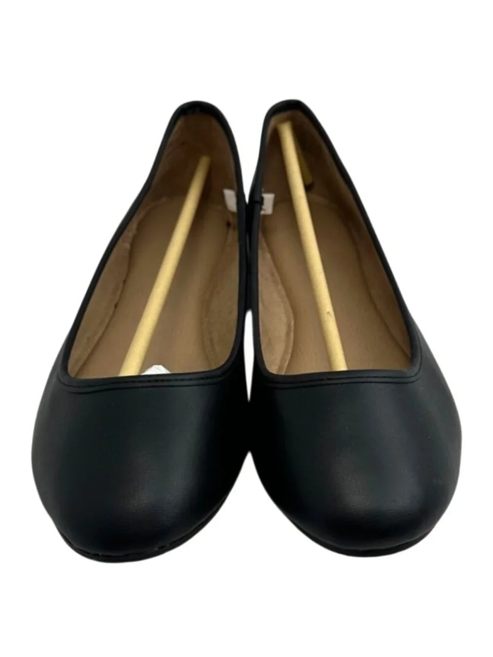 Universal Thread Everly Womens Memory Foam Black Flats Size 10